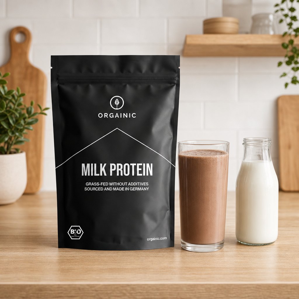 Bio Milch Protein: nur echte Zutaten, null Zusätze